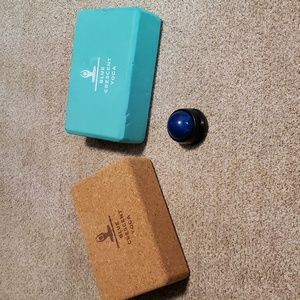 Yoga Blocks and Roller Ball